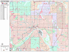 St. Paul Digital Map Premium Style